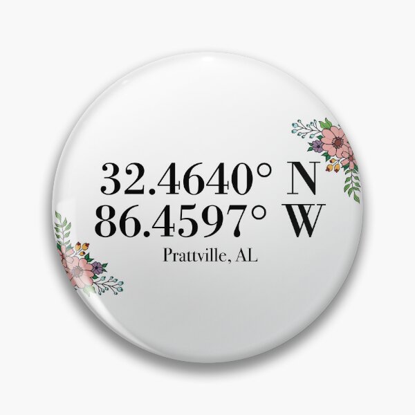 Item preview, Prattville, AL Coordinates designed and sold by mynameisliana.
