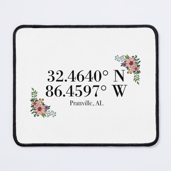 Item preview, Prattville, AL Coordinates designed and sold by mynameisliana.