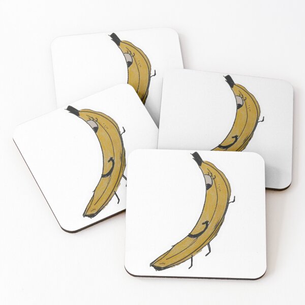 Item preview, Banana cartoon drawing designed and sold by Raineylanes.
