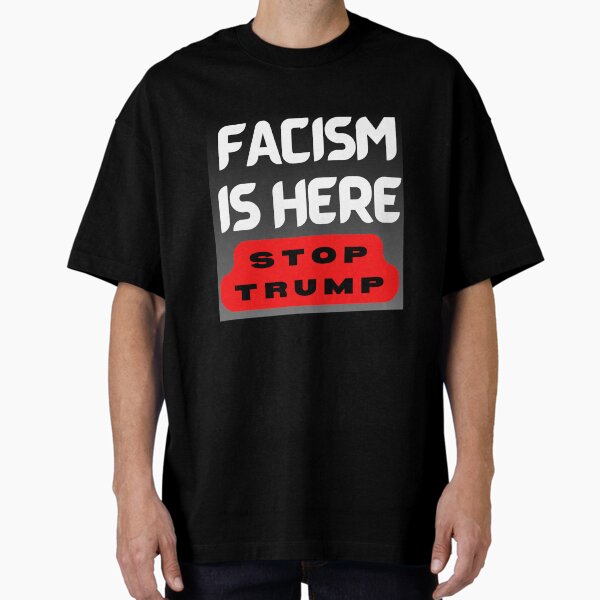 Item preview, Der FASCHISMUS IST HIER – Stoppt Trump designed and sold by Creative Liberty Designs.