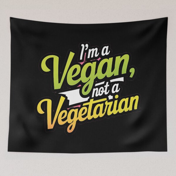 Item preview, I'm A Vegan Not A Vegetarian  designed and sold by SteezeeStore.