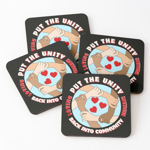 Item preview, PUT THE UNITY INTO COMMUNITY designed and sold by AMERICANA APPAREL.