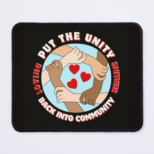 Item preview, PUT THE UNITY INTO COMMUNITY designed and sold by AMERICANA APPAREL.
