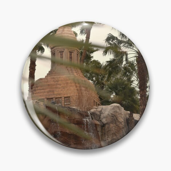 Item preview, Mandalay Bay Waterfall and Palm Leaves designed and sold by MangoSeeds.