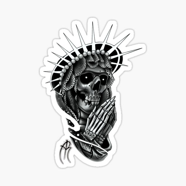 Item preview, Santa La Muerte  designed and sold by AlexRenaeDesign.