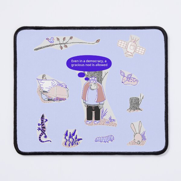 Item preview, The king of democracy (in a forest) designed and sold by bob schroeder.