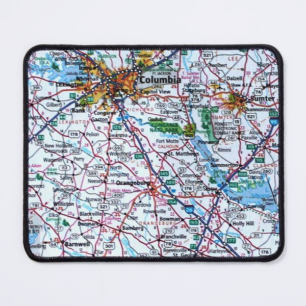 Item preview, South Carolina Roadmap designed and sold by Havocgirl.
