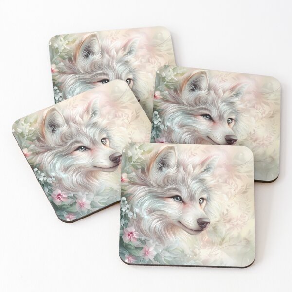 Item preview, Spring Wolf Cub Playtime designed and sold by Eclectic Monkey.