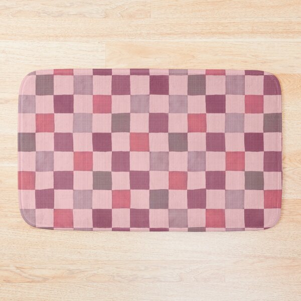 Item preview, Blush Checkers designed and sold by the-coin-jar-co.