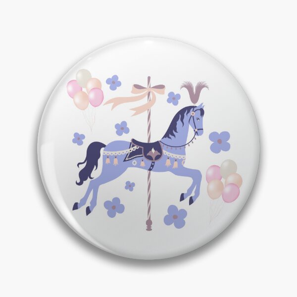 Item preview, Merry-go-Round Horses designed and sold by TurquoiseBird.