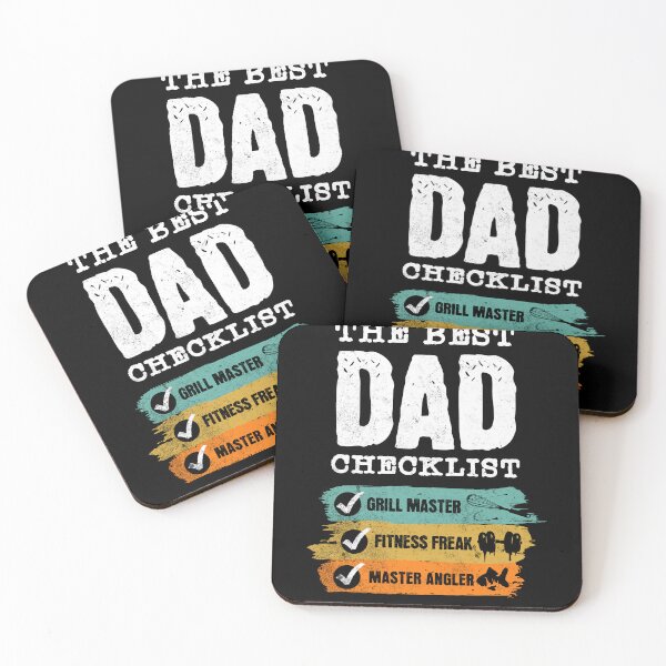 Item preview, The best Dad Check list  designed and sold by NW Pacific Creations.