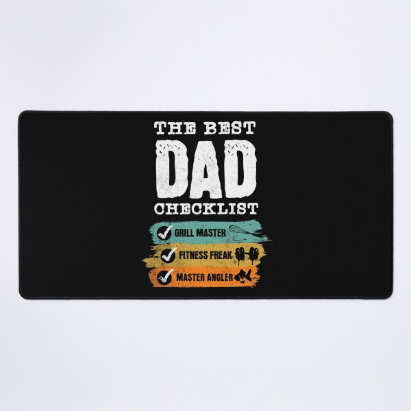 Item preview, The best Dad Check list designed and sold by NW Pacific Creations.