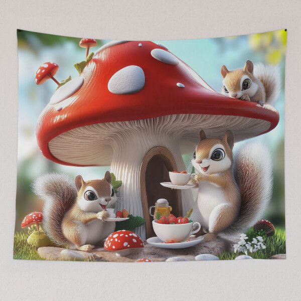 Item preview, Mushroom House Feast designed and sold by silp159.