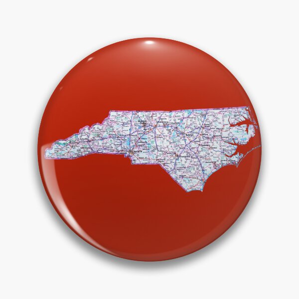 Artikelvorschau, Straßenkarte für North Carolina entworfen und verkauft von Havocgirl.