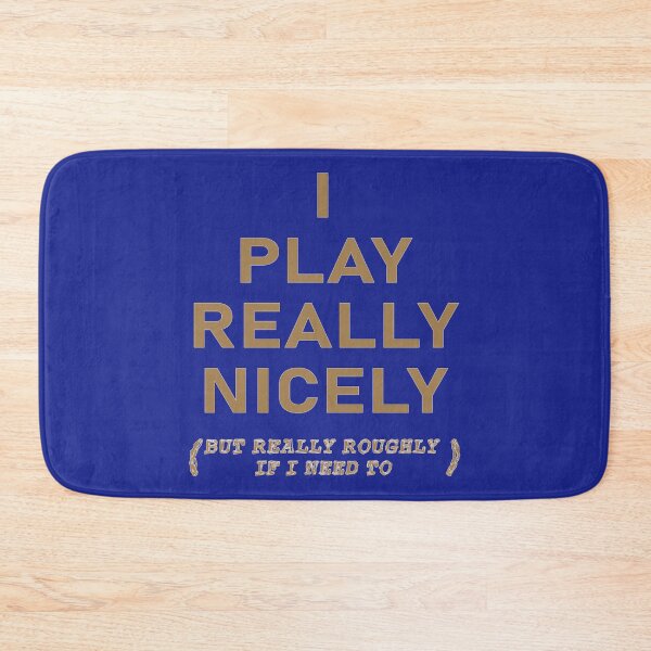 Item preview, I Play Really Nicely (Gold) designed and sold by WordyDreams.