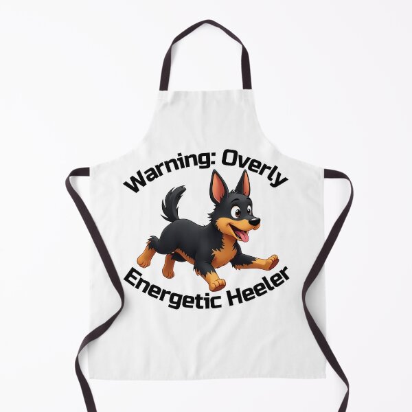 Aperçu de l'œuvre Lancashire Heeler Dog Autocollant drôle Heeler trop énergique créée et vendue par SaavedraDesign.