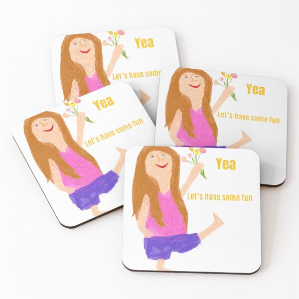 Item preview, Yea let’s have fun. (Lil woman series)  designed and sold by Tonyasartprints.