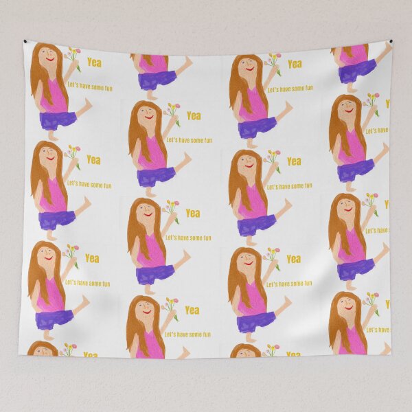 Item preview, Yea let’s have fun. (Lil woman series)  designed and sold by Tonyasartprints.