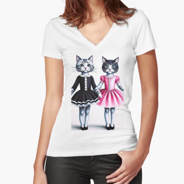 Item preview, Purr-ouette Partners - Paw de Deux designed and sold by DesignMind1.