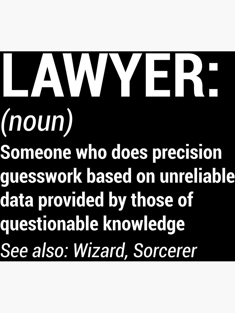 lawyer-definition-funny-attorney-wizard-t-shirt-poster-by-zcecmza