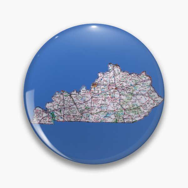 Item preview, Hoja de ruta de Kentucky designed and sold by Havocgirl.