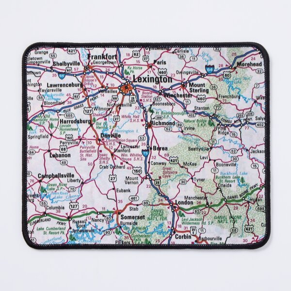 Item preview, Kentucky Roadmap designed and sold by Havocgirl.