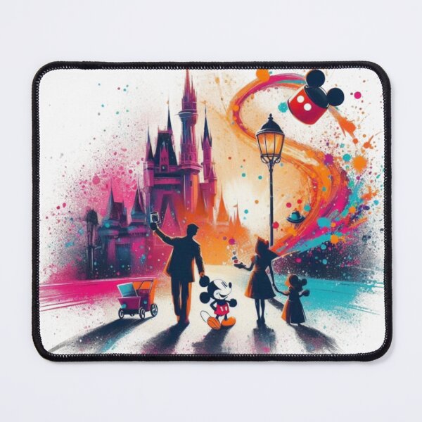 Item preview, Minimalist Disney - Bold Color Splash Art designed and sold by Mamokhy.