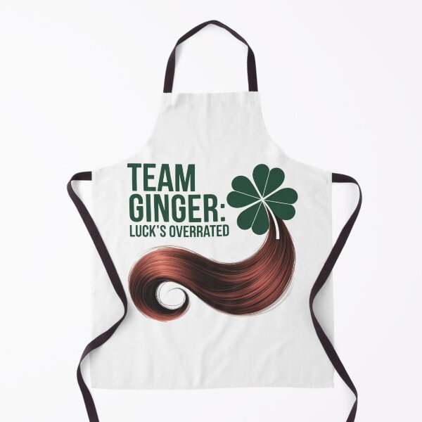 Item preview, Funny St. Patrick’s Day "Team Ginger: Luck’s Overrated" Redhead Pride Design designed and sold by NSB-Design.