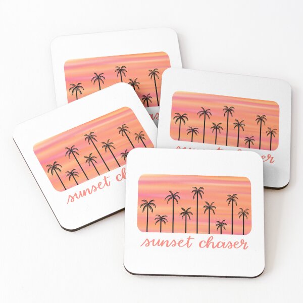Item preview, Sunset Chaser Palm Trees designed and sold by honeybutterfly.