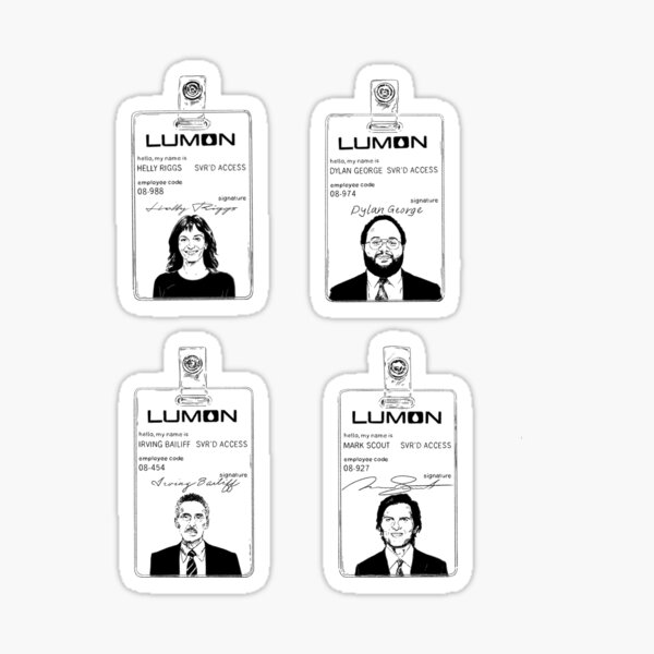 Artikel-Vorschau von Severance Lumon ID-Abzeichen - Macrodata-Verfeinerung, designt und verkauft von artwithkristen.