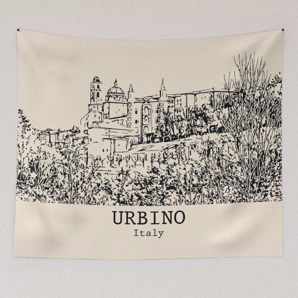 Item preview, Urbino - Italy designed and sold by Lakeric Cityscapes.