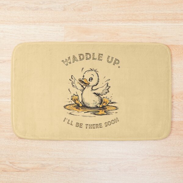 Item preview, Waddle Up – Adorable Duckling Funny designed and sold by Taans-Creation.