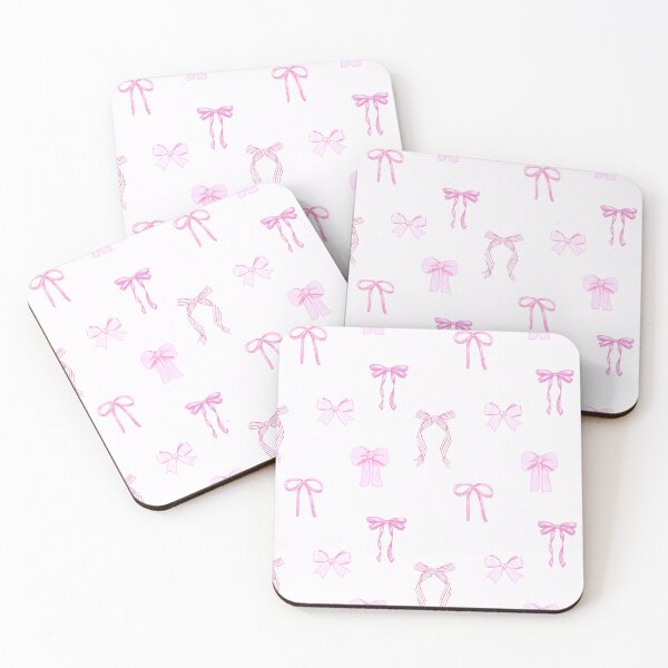 Item preview, Pink Bow Pattern designed and sold by HoneyBuns-Art.