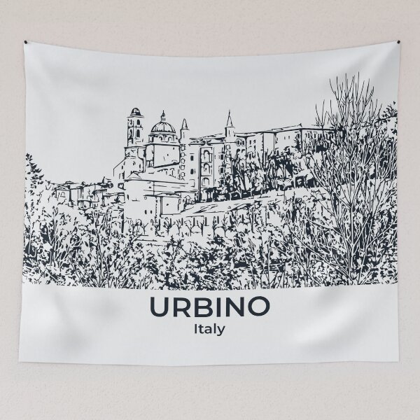Item preview, Urbino - Italy designed and sold by Lakeric Cityscapes.