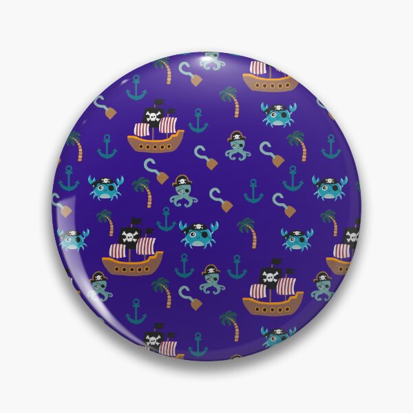 Item preview, Nautical Pirate Fun – Cute Ocean Art designed and sold by StarLeopard.