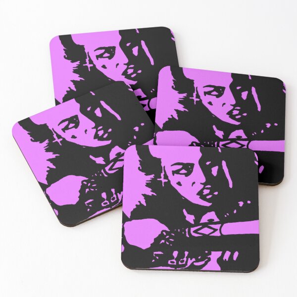 Item preview, Harley Quinn morado designed and sold by Chad's Fresh Art.