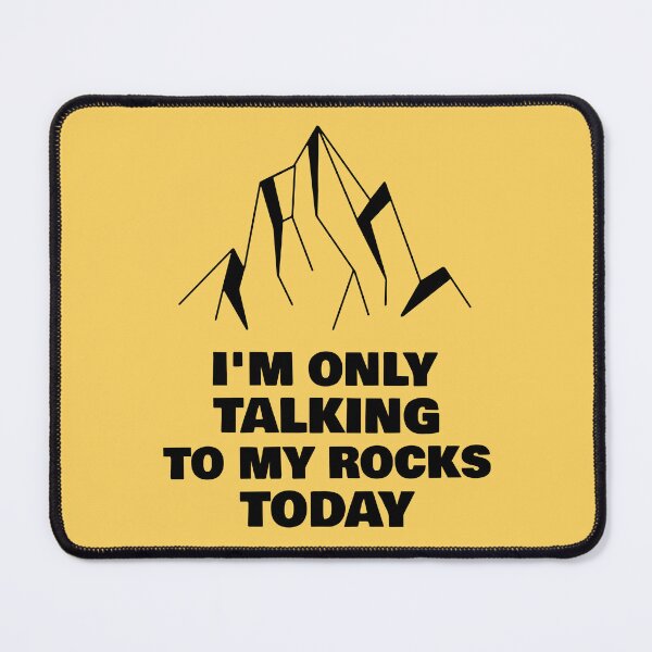 Item preview, I'm only talking to my rocks today designed and sold by 87-Aesthetics.