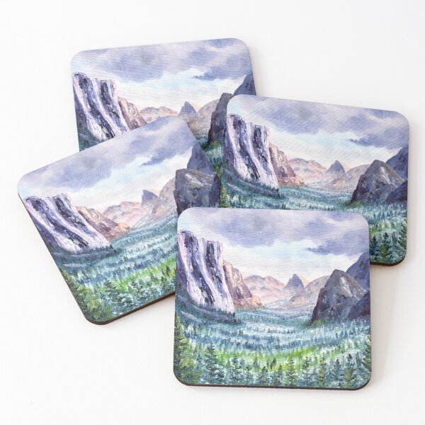 Item preview, Misty Yosemite Valley designed and sold by BreezyZen.
