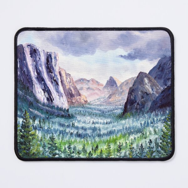 Item preview, Misty Yosemite Valley designed and sold by BreezyZen.