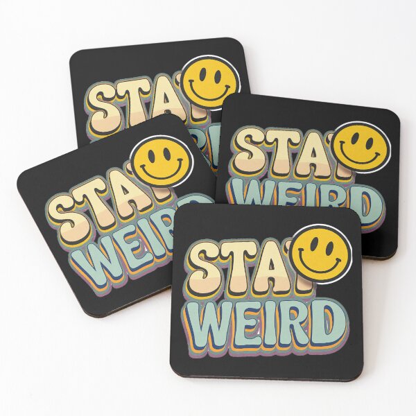 Item preview, Stay Weird Smile Face designed and sold by SteezeeStore.