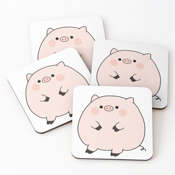 Item preview, cute pig designed and sold by cutesystuff83.