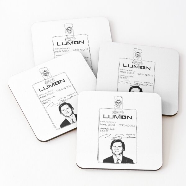Item preview, Severance Lumon ID Badge - Mark S. designed and sold by artwithkristen.