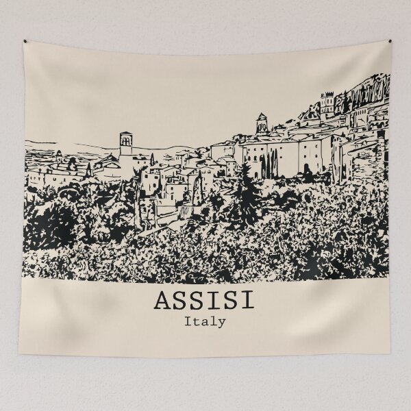 Item preview, Assisi - Italy designed and sold by Lakeric Cityscapes.