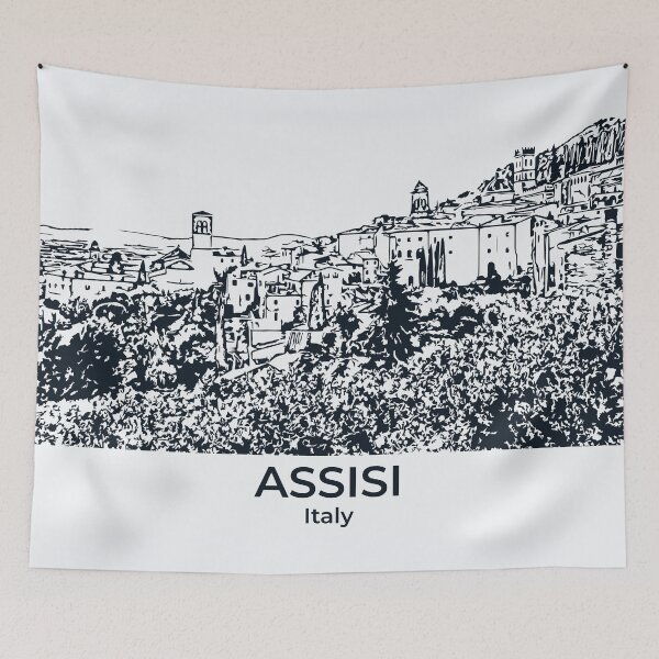 Item preview, Assisi - Italy designed and sold by Lakeric Cityscapes.