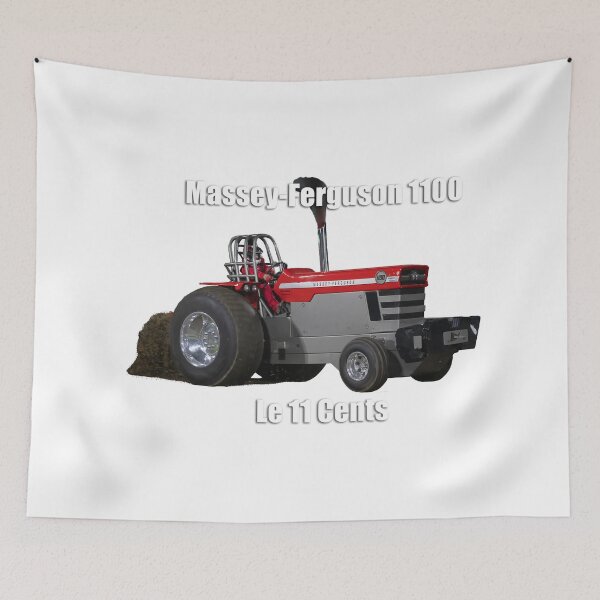 Item preview, ASTTQ Tractor Pulling Massey-Ferguson 1100, Le 11 Cents designed and sold by blindphotog.
