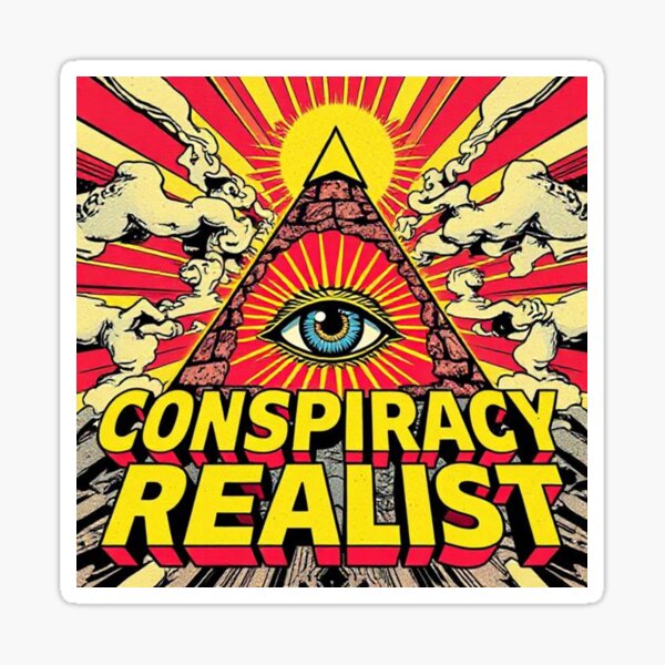 Vista previa del artículo con la obra «Conspiración realista», diseñado y vendido por vinatgeberrycat.