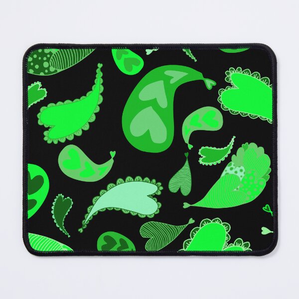 Item preview, Lime Heart Paisley designed and sold by VisualisedDesignsNZ.