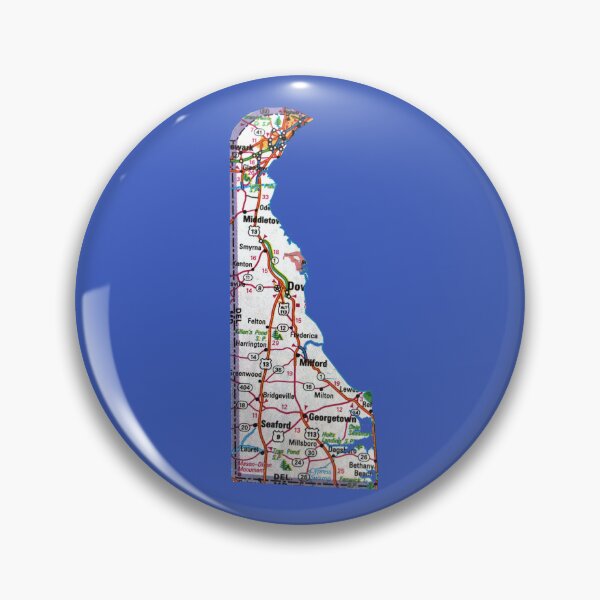Item preview, Delaware Roadmap designed and sold by Havocgirl.