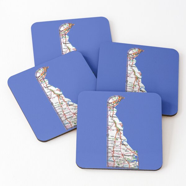 Item preview, Delaware Roadmap designed and sold by Havocgirl.