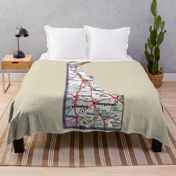 Item preview, Delaware Roadmap designed and sold by Havocgirl.